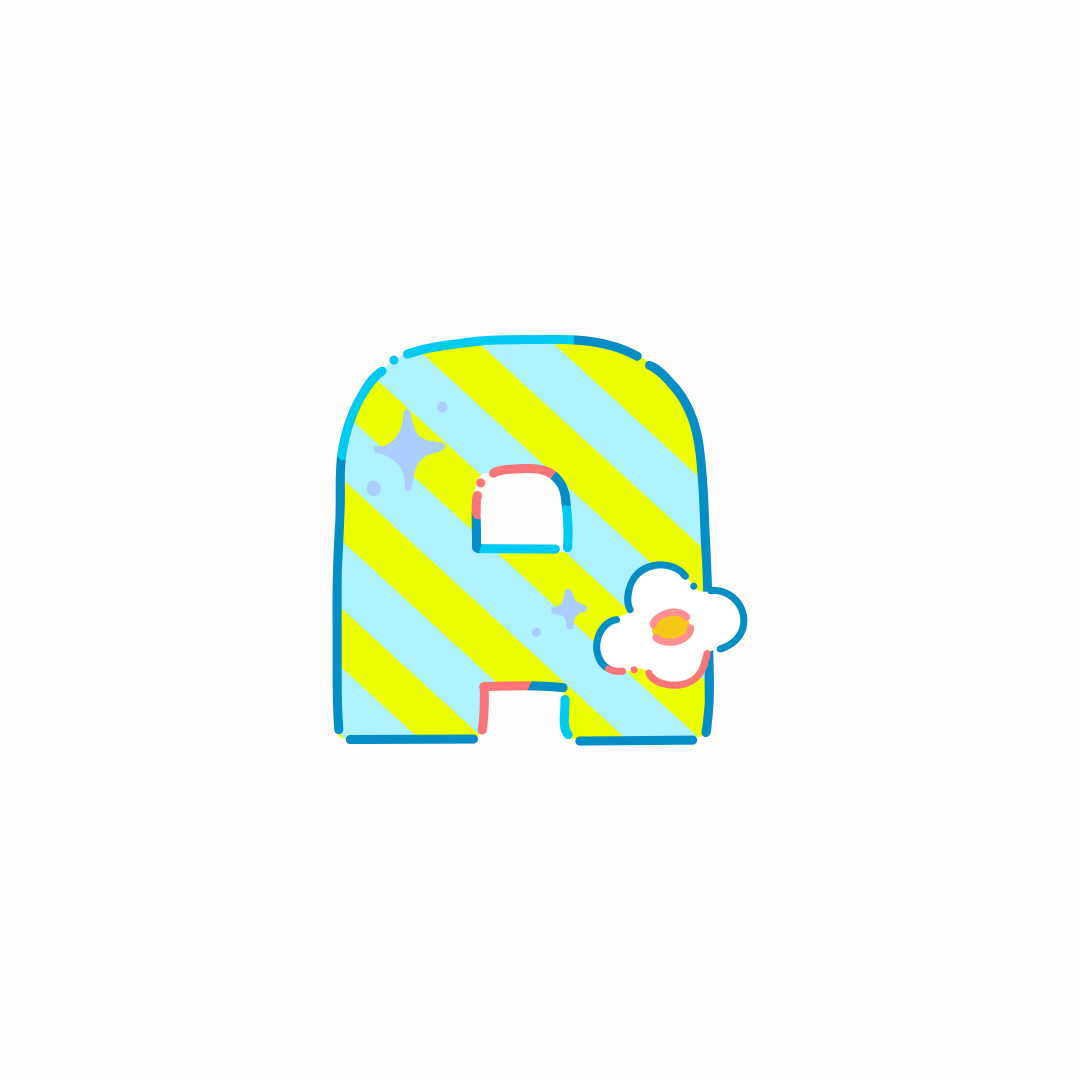 Alphabet Flower