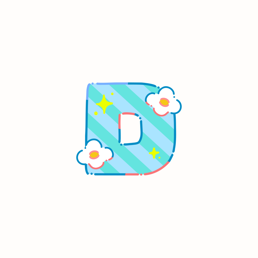 Alphabet Flower