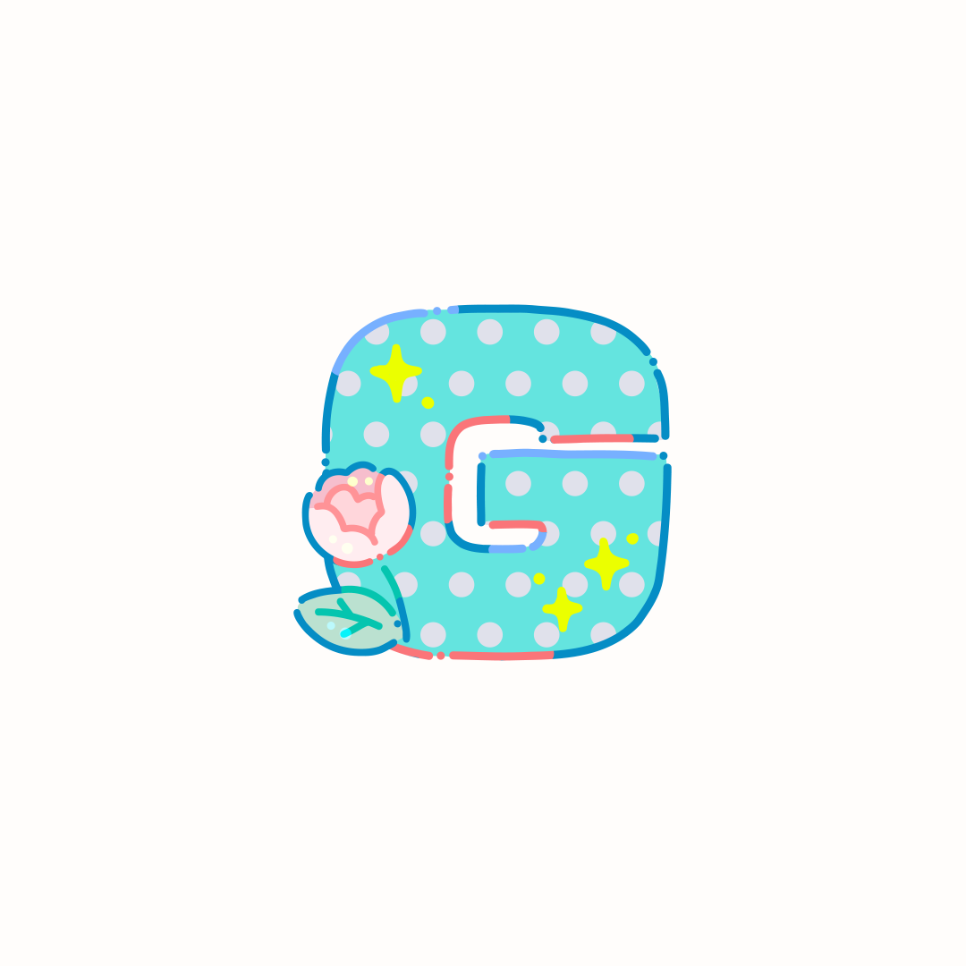 Alphabet Flower
