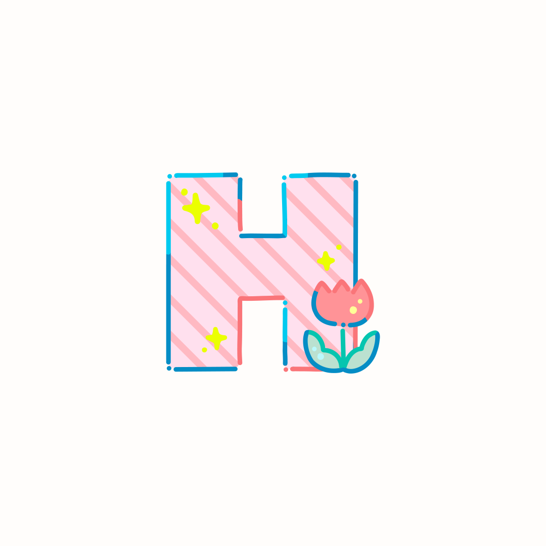 Alphabet Flower