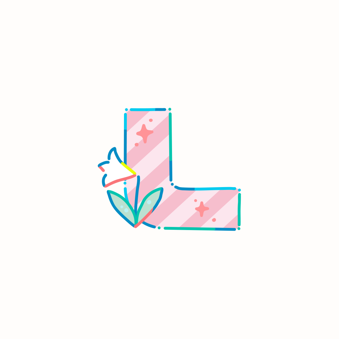 Alphabet Flower
