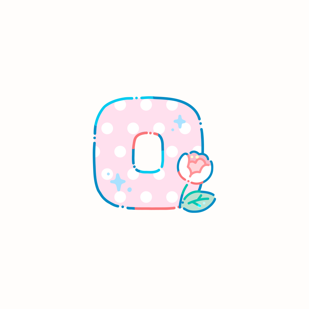 Alphabet Flower