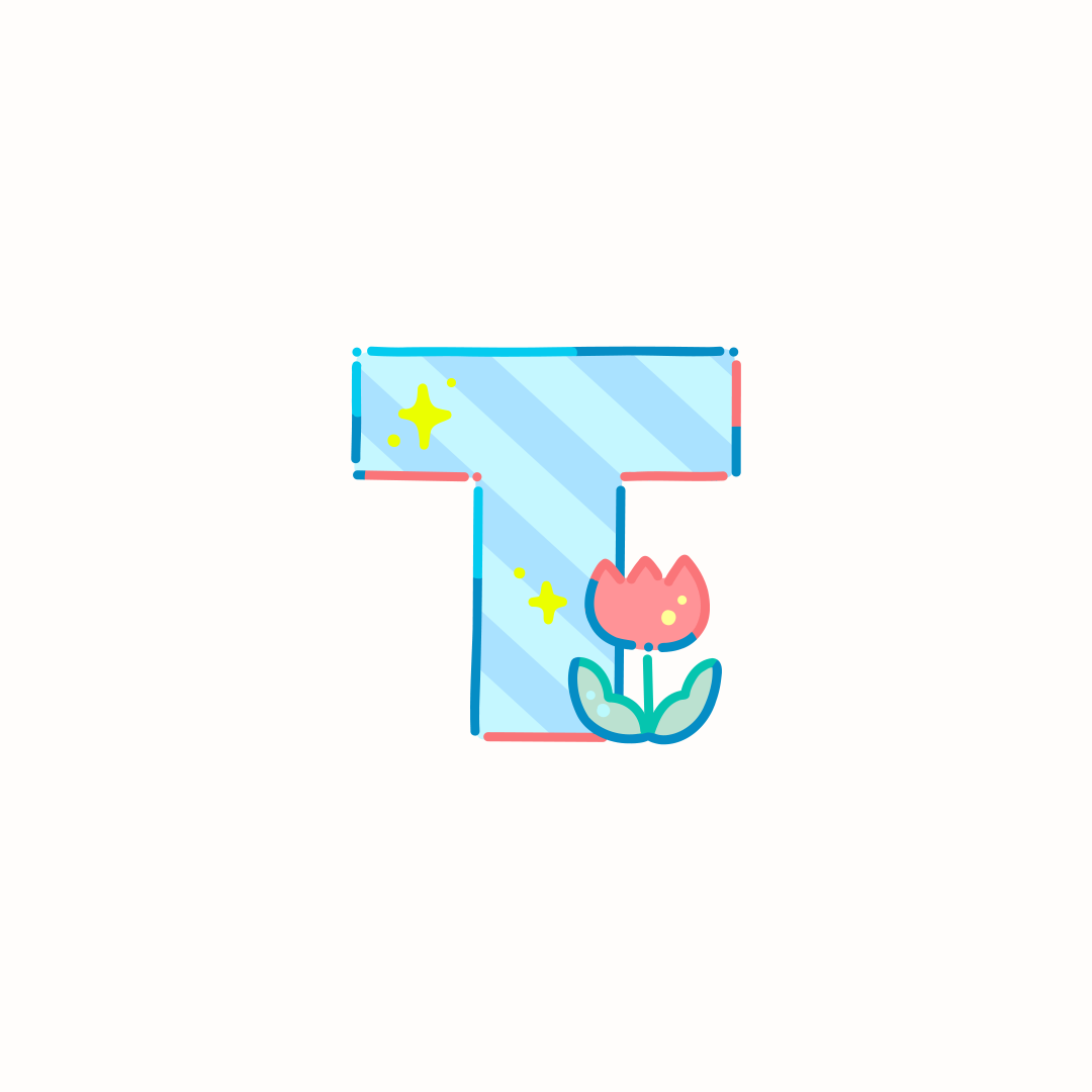 Alphabet Flower