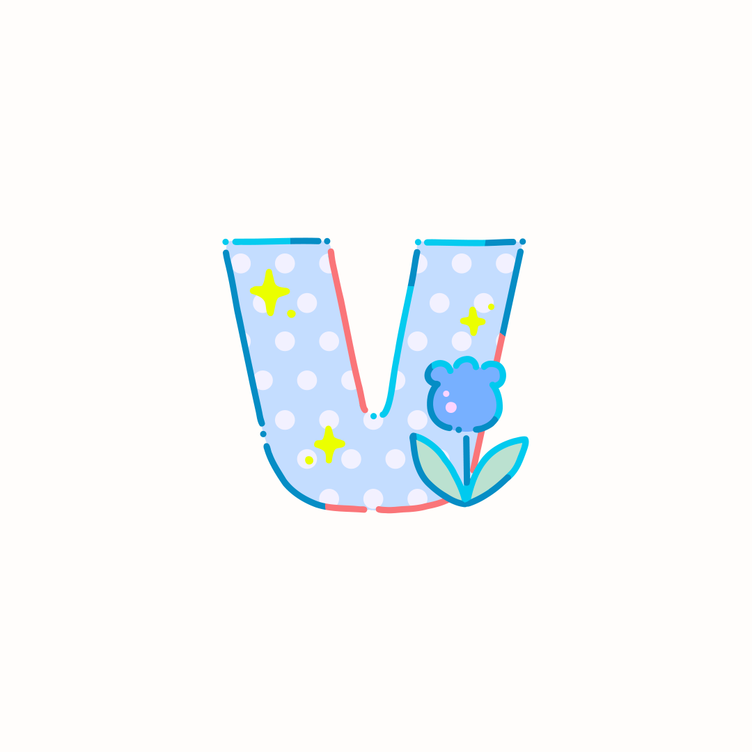 Alphabet Flower