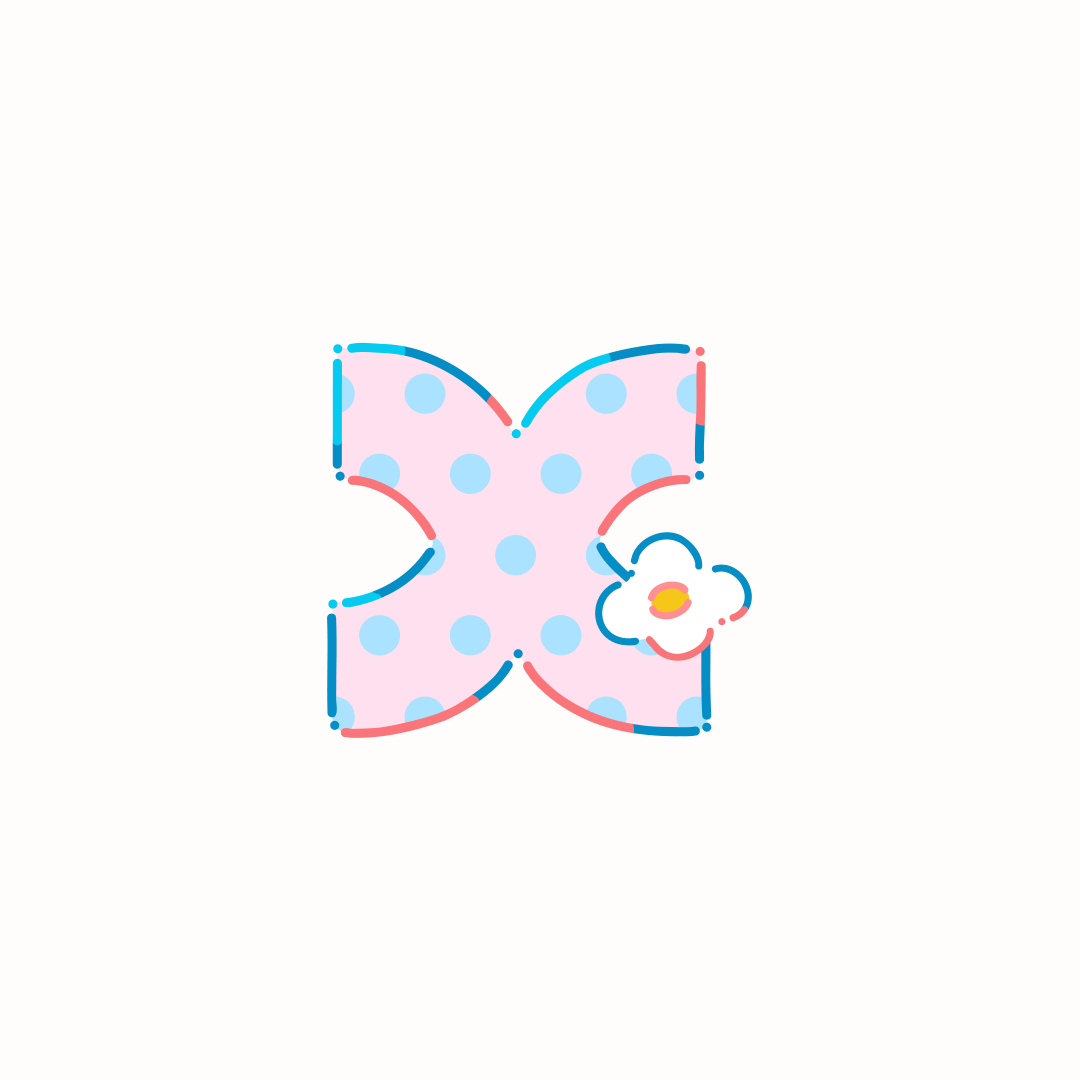 Alphabet Flower