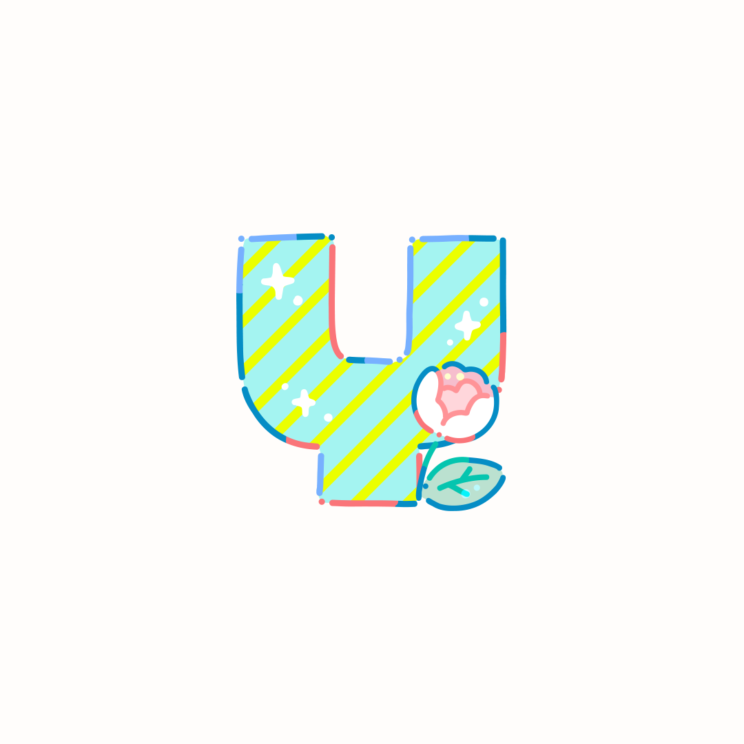 Alphabet Flower
